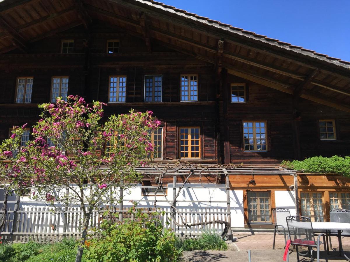 Holidayapartment Sydach Wilderswil Esterno foto